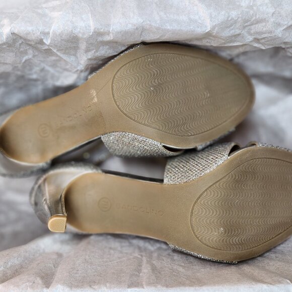 *New Low Price!* Silver Bandolino Jerogoa 2 Heeled Sandals - Picture 11 of 13